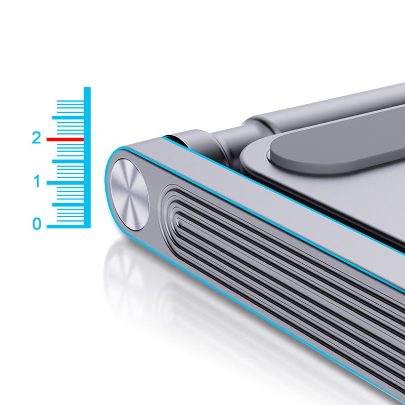 TTZ Dual-Layer Folding Portable Cooling Desktop Laptop Stand TTZ Dual-Layer Folding Portable Cooling Desktop Laptop Stand